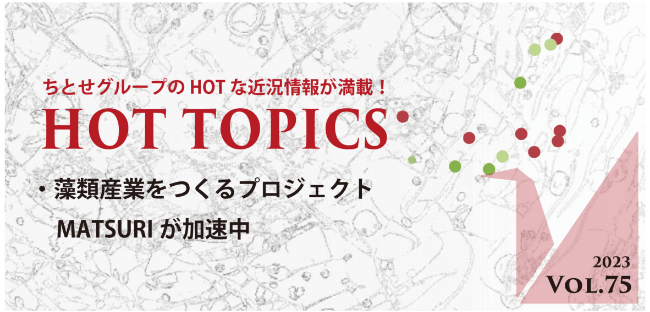 藻類産業をつくるプロジェクトMATSURIが加速中